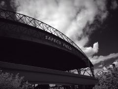 Safeco Field, das Stadion der Mariners, Perfect B & W