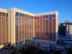 Das Flamingo in Las Vegas in der Morgensonne