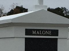Grabstätte Malone New Orleans