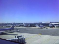 Flughafen JFK, Blick Richtung Stadt