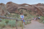 Minibild Adi im Arches National Park