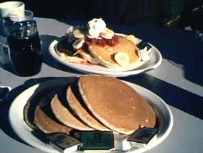 Pancakes zum Frühstück