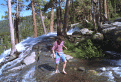 Minibild Adrian beim Wasserfall