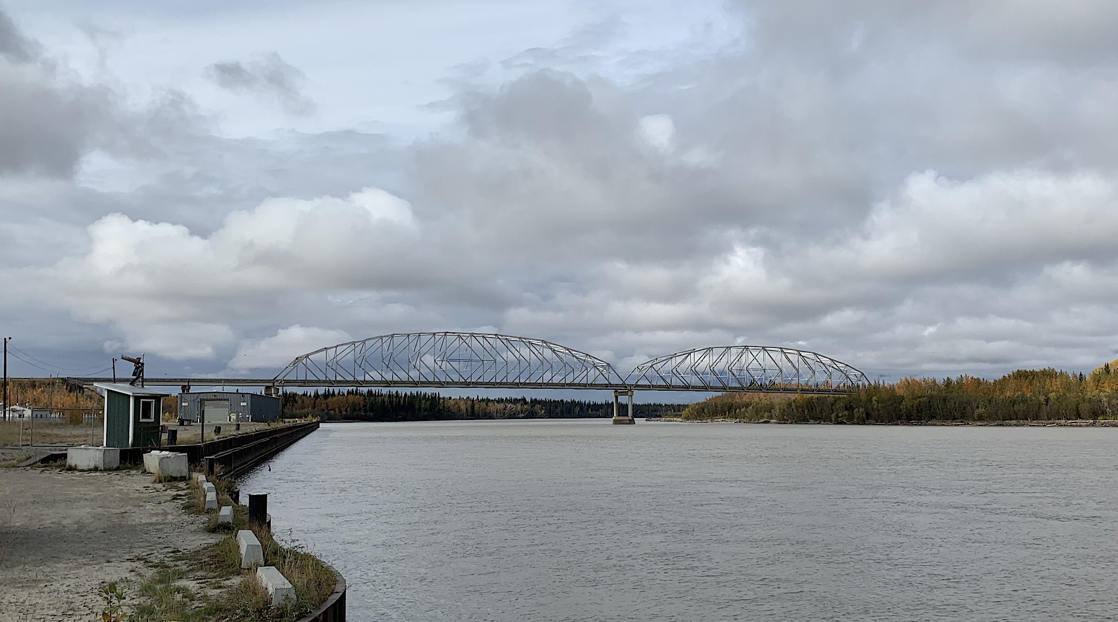 Nenana, Brücke über den Nenana River