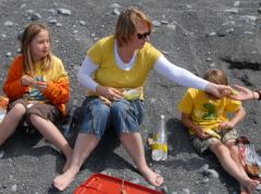 Picknick am Strand von Kekerengu