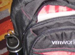 Diesjährige Ausgabe des obligaten VMWorld Rucksack