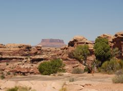 Am Ende des Highway 211 im Canyonlands Nationalpark