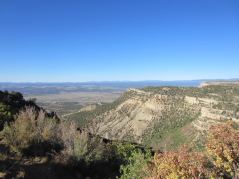 Ausblick über das weite Umland unterwegs zum Mesa Verde N.P.