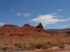 Der «Mexican Hat» in Mexican Hat, Utah