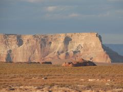 Aussicht vom Antelope Point Jachthafen