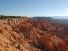 Blick vom Sunset Point aus in der Morgensonne (nicht optimal)