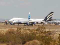 Abgestellte Flugzeuge auf dem Mojave Airport