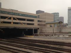 Ausfahrt aus der Chicago Union Station