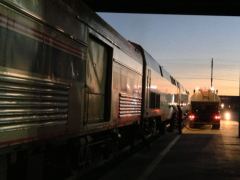 Betanken der Loks im Bahnhof von Albuquerque