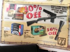 10% Rabatt auf Waffen, Amerika