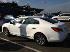 Unser Buick LaCrosse am Hafen von San Diego