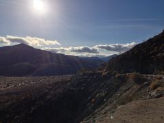 Kurz vor dem Yaqui-Pass