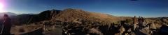 Panorama-Aufnahme beim Keys View im Joshua Tree N.P.