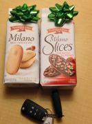 Pepperidge Guetzli als Weihnachtsgeschenk des Hotels