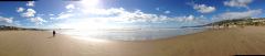 Panorama-Photo am Strand von Pismo Beach