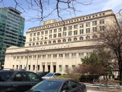 Hat schon bessere Tage gesehen, die Chicago Union Station