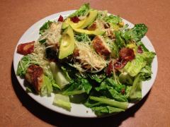 Caesars Salad mit Avocados, Denny's Salem, OR