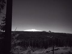 Der Diamond Peak, mit rund 2600m über Meer einer der Berger der Cascade Range