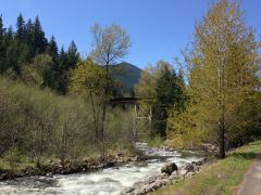 Irgendwo zwischen Oakridge und dem Odell Lake am Highway 58