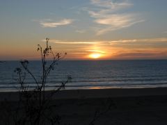 Sonnenuntergang in Pismo Beach