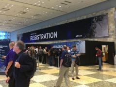 Registration der VMworld 2014 in San Francisco