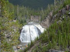 Gibbon Falls im Yellowstone