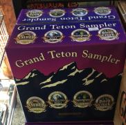 Bier-Sampler der Grand Teton Brewery