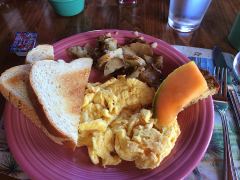 Frühstück im Rim Rock Inn in Torrey