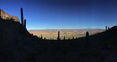 Aussicht vom Picacho Peak State Park in Richtung Süden/Osten