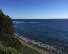 Am Pazifik, entlang dem Highway 1 zwischen Gaviota und Goleta