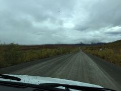 Trübes Wetter am Dempster Highway