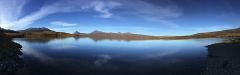 Der Round Tangle Lake beim Campground am Denali Highway