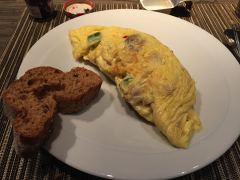 Frisch zubereitete Omelette