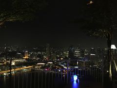 Ausblick auf das nächtliche Singapore vom «Sky on 57»