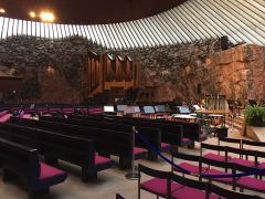Orgel in der Felsenkirche von Helsinki