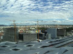 Blick über Wien vom ÖBB-Hauptsitz aus