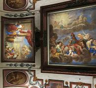 Deckenmalereien im Haydn-Saal des Schloss Esterhazy in Eisenstadt im Burgenland