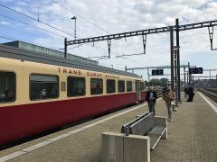 Der Kopf des RAe TEE II, 1053 im Bahnhof Rorschach