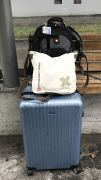 Mein Reisegepäck, Koffer, Rucksack und Umhängetasche