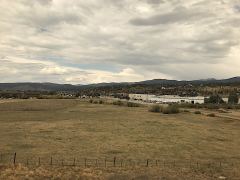 Kurz vor dem Bahnhof von Alpine, Colorado