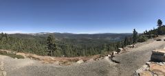 Markiert etwa die 2'000 MüM-Grenze, Blick über das Tal des Lower Bear Reservoirs