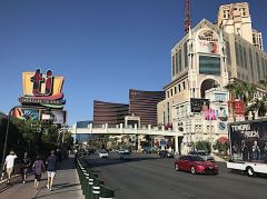 Der Las Vegas Strip beim Treasure Island