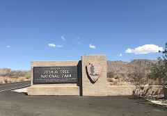 Südlicher Eingang zum Joshua Tree Nationalpark