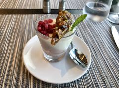 Pannacotta mit Florentiner