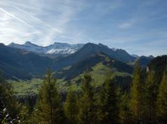 Herbsttag in Adelboden, Fernsicht